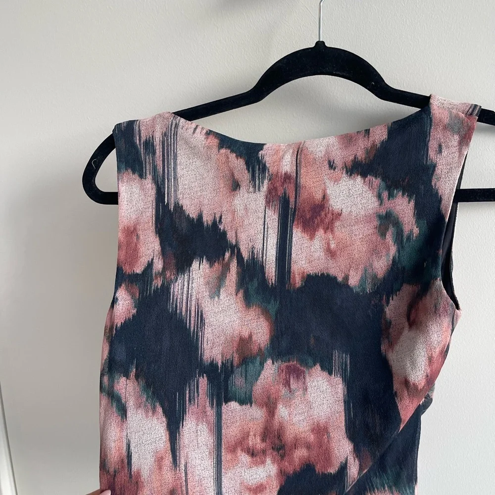 Abercrombie Mesh Floral Matching Skirt and Top Set